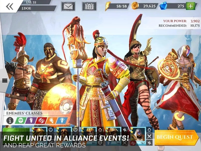 Gods of Rome Android WORKING Mod APK Download 2019