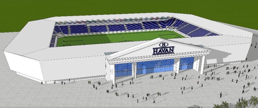 Havana to build and name new Brusque stadium