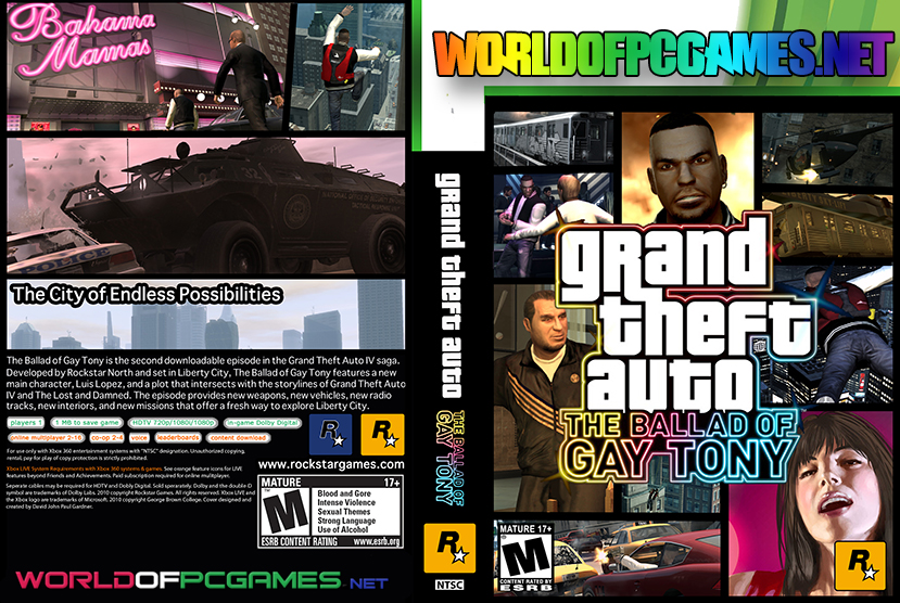 GTA The Ballad Of Gay Tony Free Download By Worldofpcgames.net