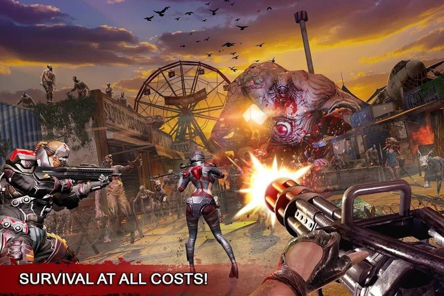 DEAD WARFARE Best Zombie Game Mobile Android WORKING Mod APK Download 2019