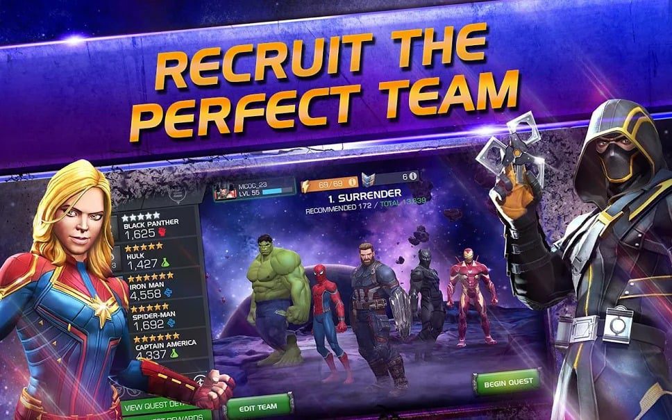 MARVEL Contest of Champions Android WORKING Mod APK Download 2019