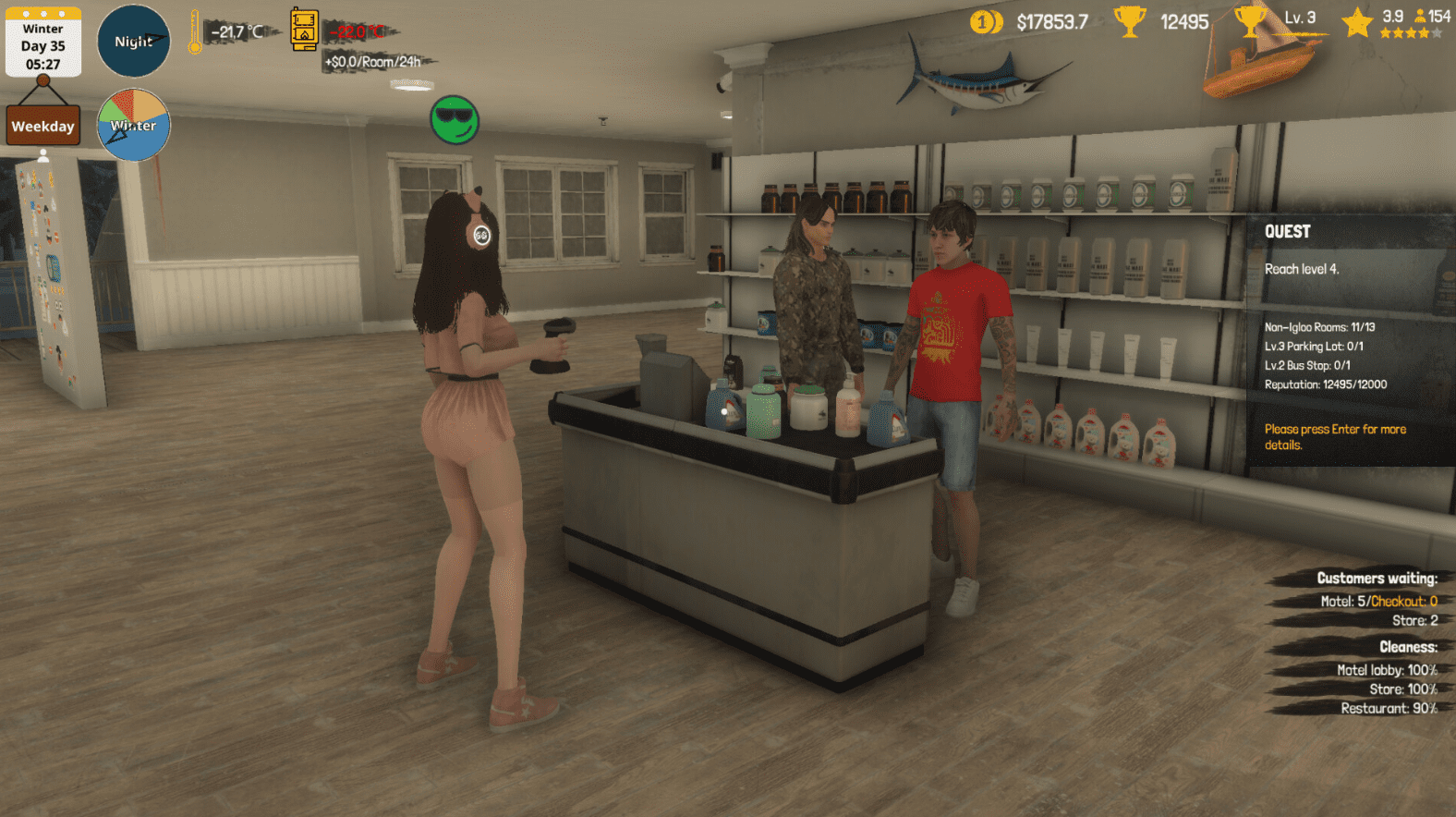 Arctic Motel Simulator Free Download for Windows PC (v3.0.2)