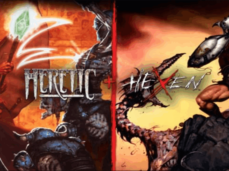 Heretic + Hexen Free Download for Windows PC