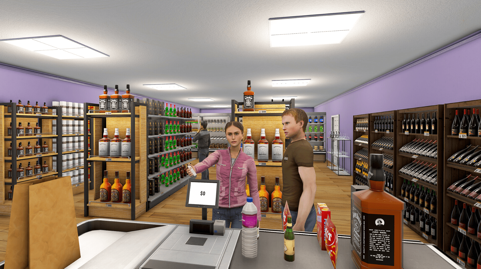 Liquor Store Simulator Free Download for Windows PC (v1.0.1)