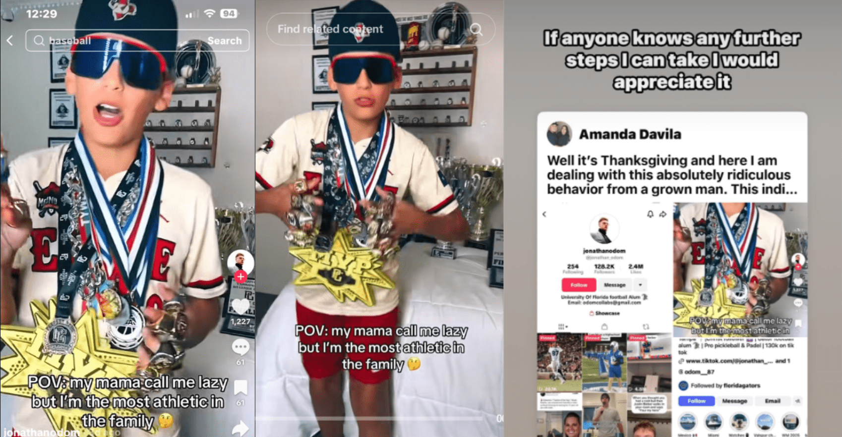 Thanksgiving Ruined in Florida as a Man Exploits My 12 Year Old’s Content for Views