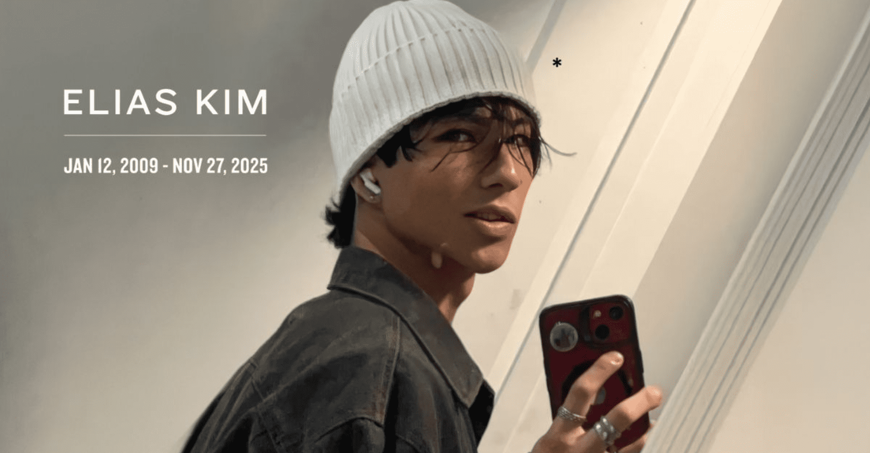 A look at how the skateboarder community and loved ones are grieving the loss of sixteen year old Elias Kim after a tragic car accident, along with personal thoughts and memories shared by people cl