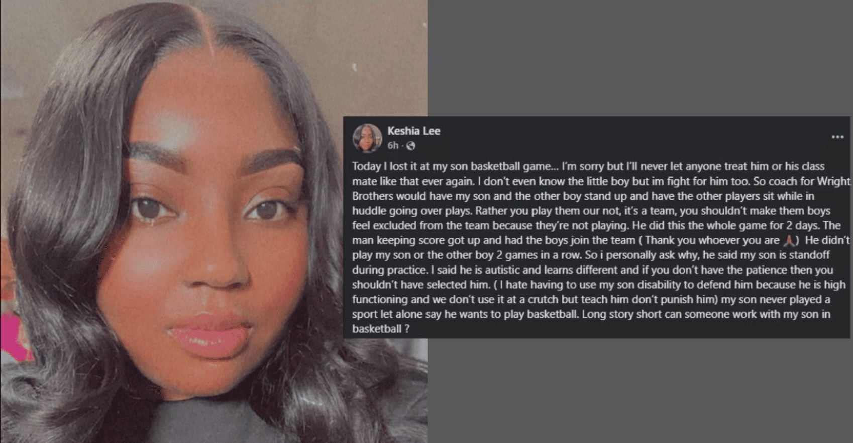 Autistic Son Left Out During Wright Brothers Basketball Games And Parent Finally Speaks Up