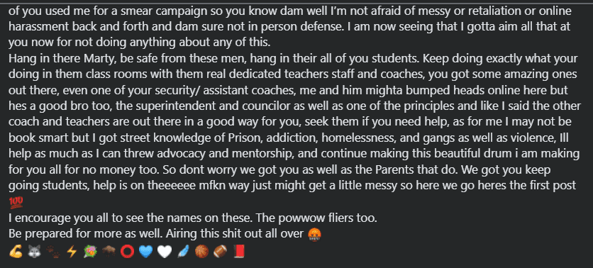 Coach at Marty Indian School Reported in Allegations about Sexual Abuse, Grooming, and Problems in Tribal Education Grants