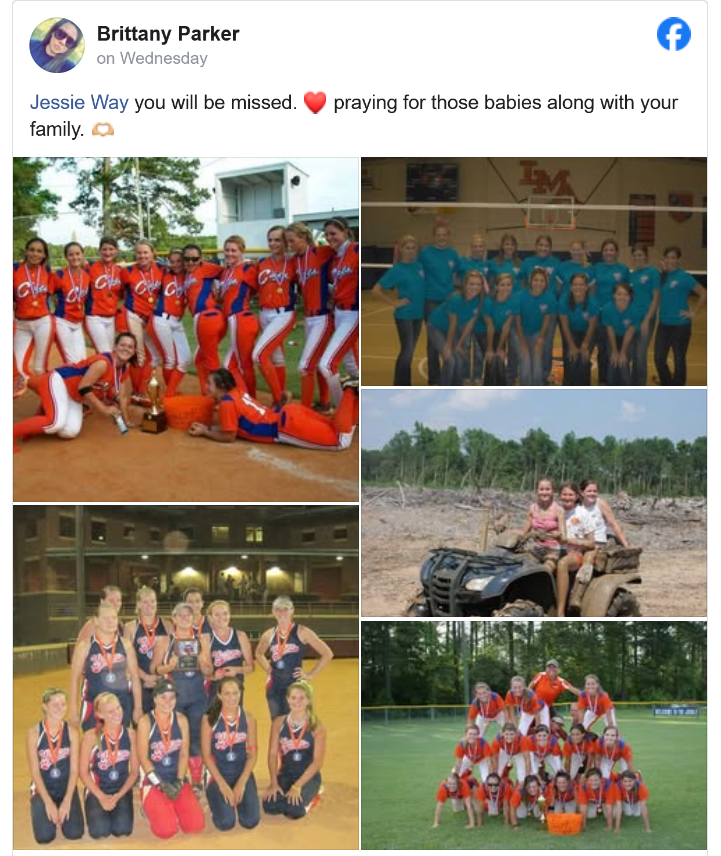 Former Clarendon County Softball Player Jessie Way Passes Away At 31