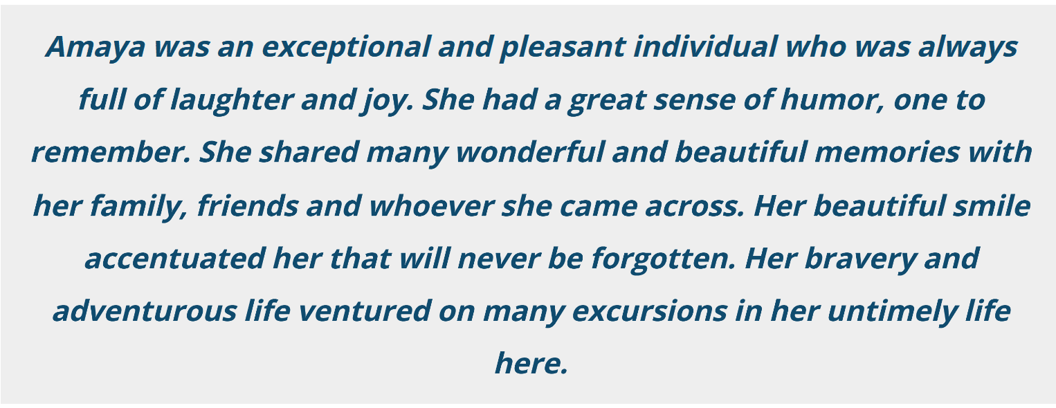 Former Page HS Softball Player and US Navy Petty Officer 1st Class Amaya Curley Passes Away At 25