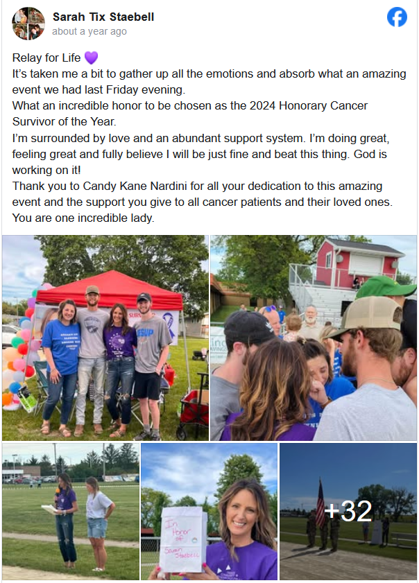 Jesup Volleyball Player Addison Staebell Remembers Her Mother Sarah Staebell After Her Passing From Colon Cancer