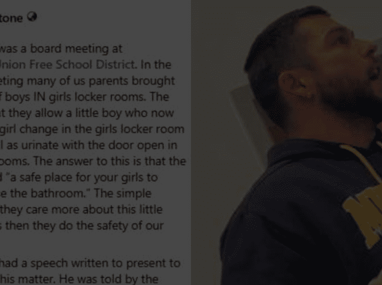 Queensbury Board Silences Father Who Tried to Speak About His Daughters Discomfort In Girls Locker Room With A Transgender Student