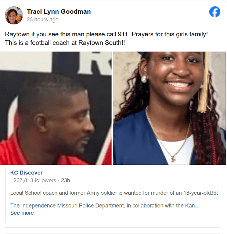 Raytown South Coach Wanted After Teen Elayjah Murray Found Shot In South Kansas City (4)