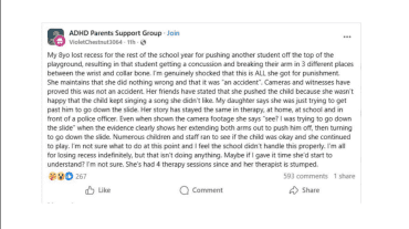 Severe Playground Injury Causes Debate Was the Punishment Fair