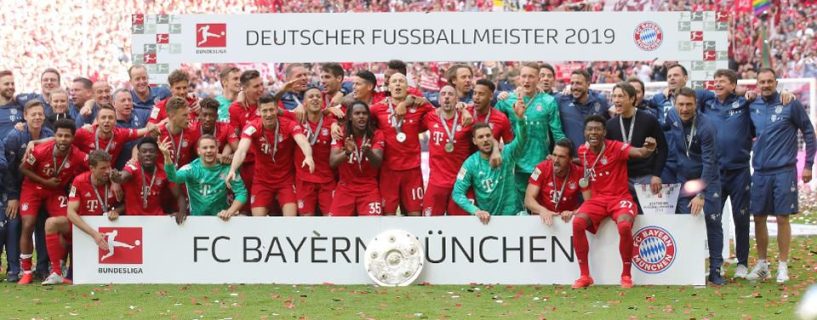 Bayern Munich won the seventh league title for the German league title