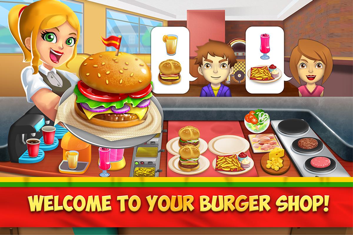 play burger shop 2 free online full screen