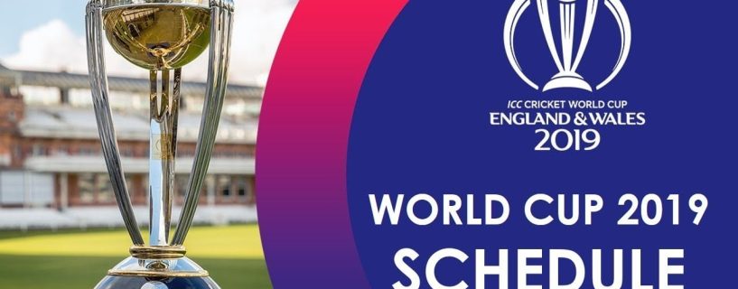 ICC Cricket World Cup 2019 SCHEDULE