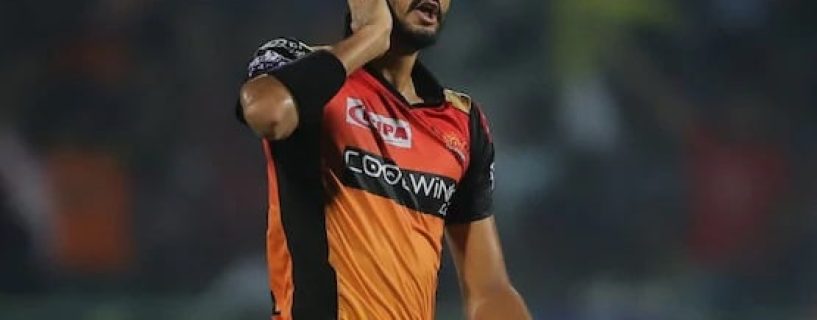 Khalil Ahmed celebration after taking wickets: Eliminator SRH’s