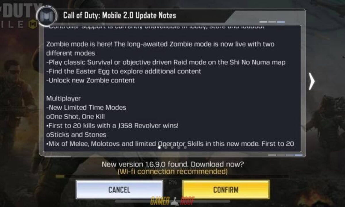 Call Of Duty Mobile New Update Version 1 6 9 0 Zombie Mode Live Android Version Full Game Free Download Gf - error code 109 roblox xbox one roblox games that give you free items 2019