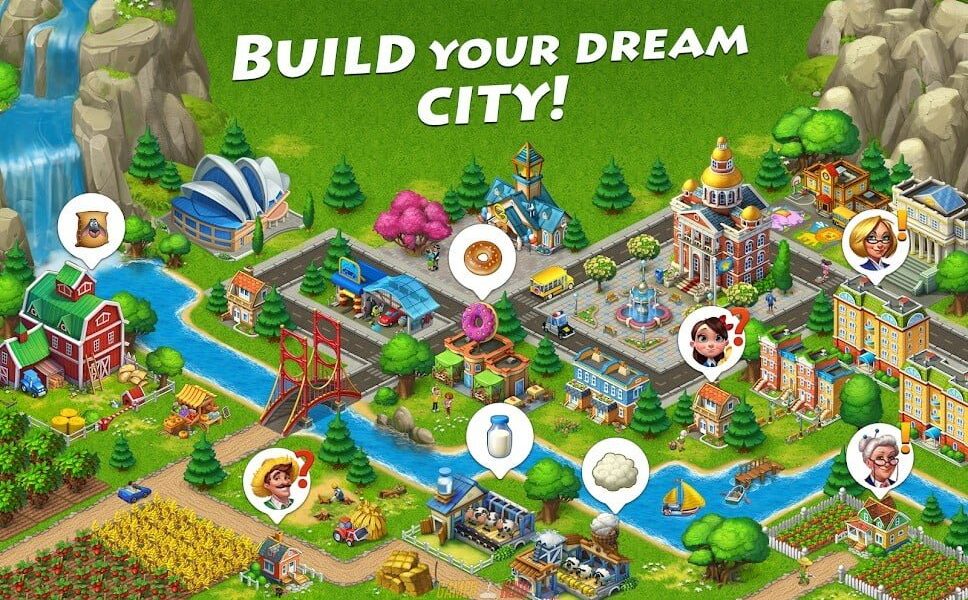 download game township mod apk max level