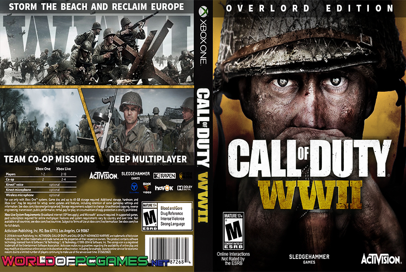 Call of Duty: WWII - Ficha del juego - PureGaming