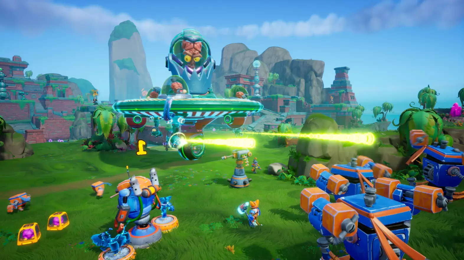 Chip ‘n Clawz vs. The Brainioids Free Download for Windows PC