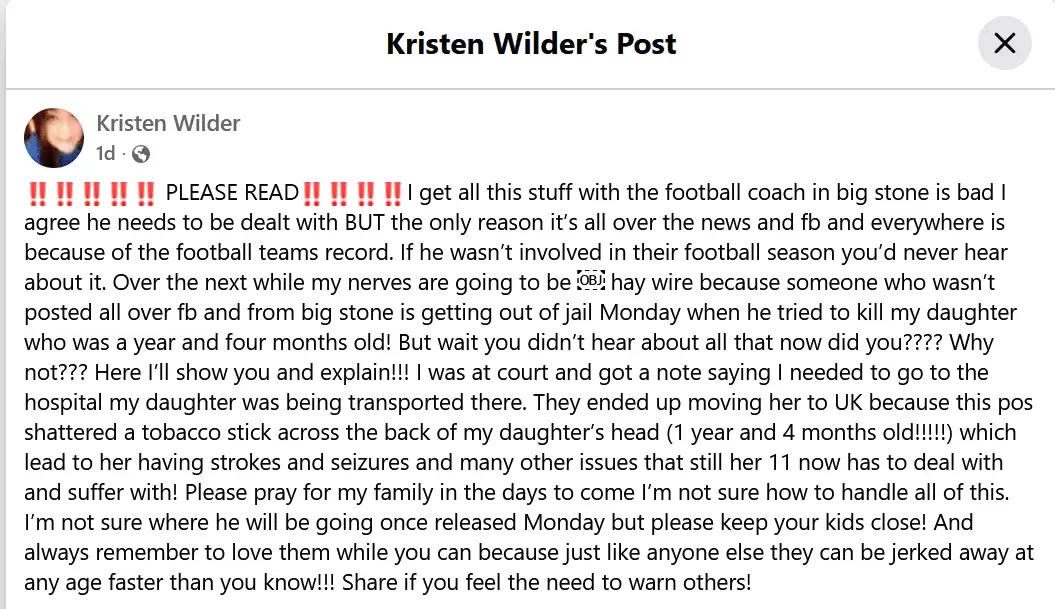 The Man Who Nearly Killed Her Baby Is Walking Free Soon and This Mom Says No One Cares