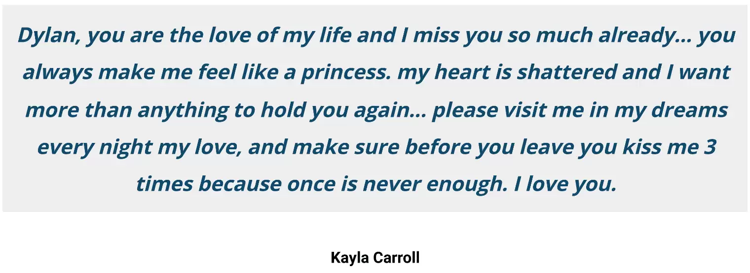 Dylan Hammond Columbia Central High School Football Player Passes Away And His Family And Girlfriend Are Heartbroken