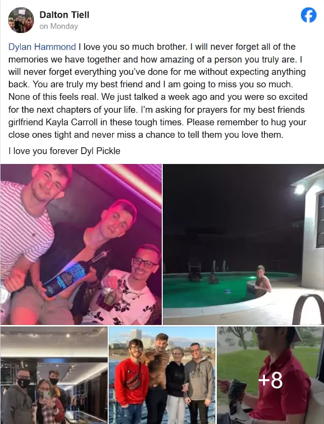 Dylan Hammond Columbia Central High School Football Player Passes Away And His Family And Girlfriend Are Heartbroken