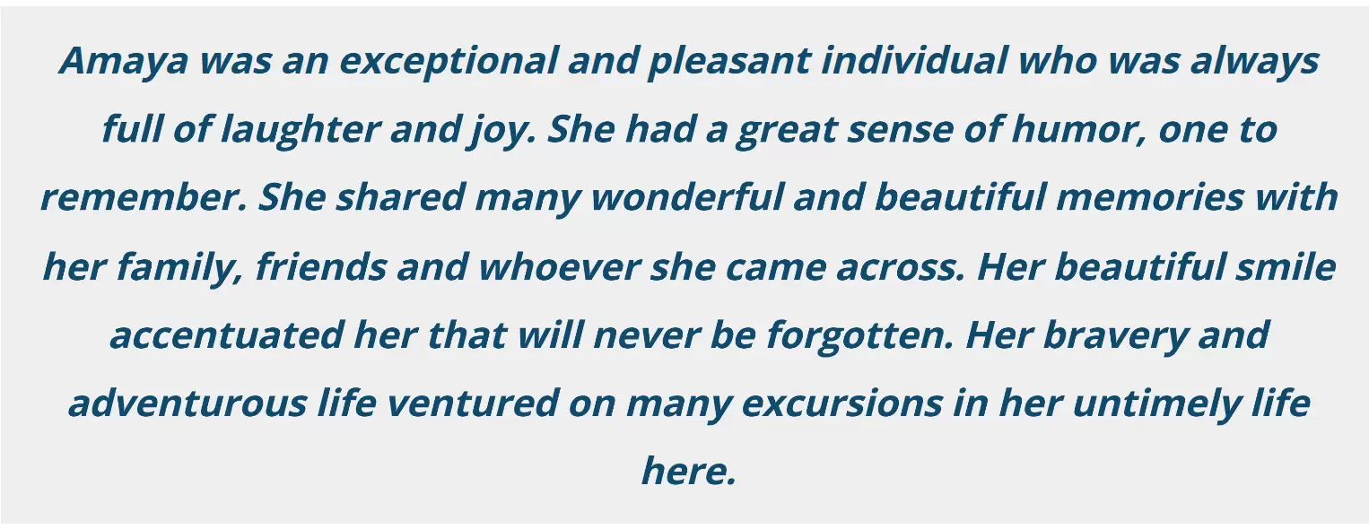 Former Page HS Softball Player and US Navy Petty Officer 1st Class Amaya Curley Passes Away At 25