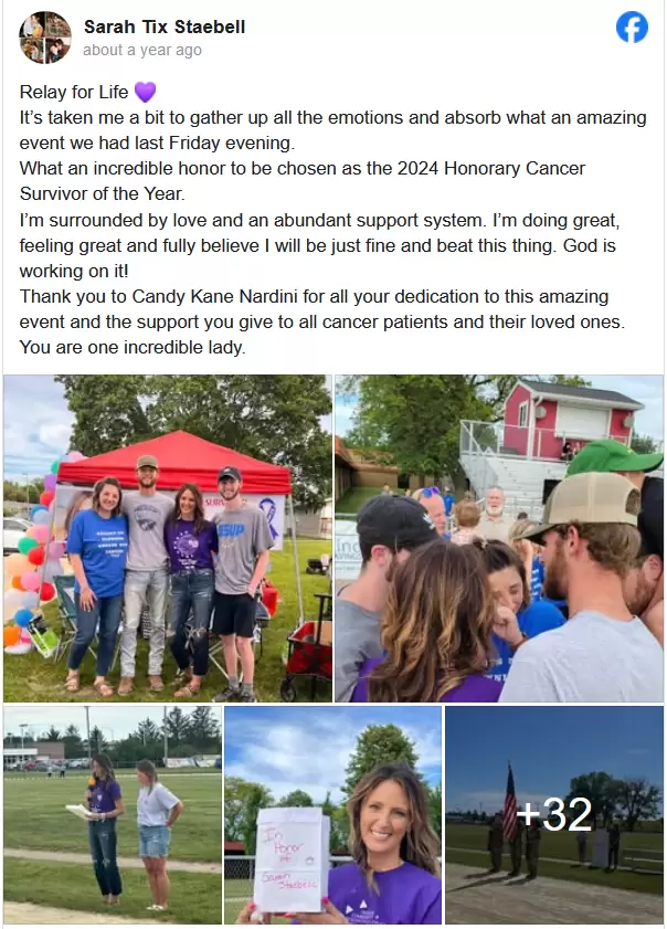 Jesup Volleyball Player Addison Staebell Remembers Her Mother Sarah Staebell After Her Passing From Colon Cancer