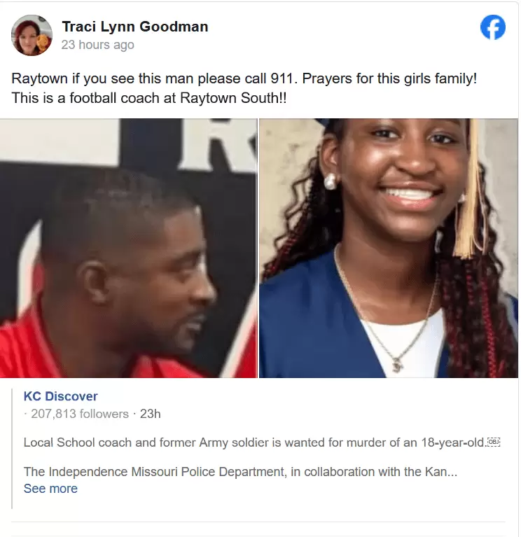 Raytown South Coach Wanted After Teen Elayjah Murray Found Shot In South Kansas City (4)
