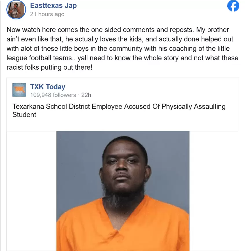 Texarkana Coach Accused of Assaulting Student While Community Says He Is a Good Man