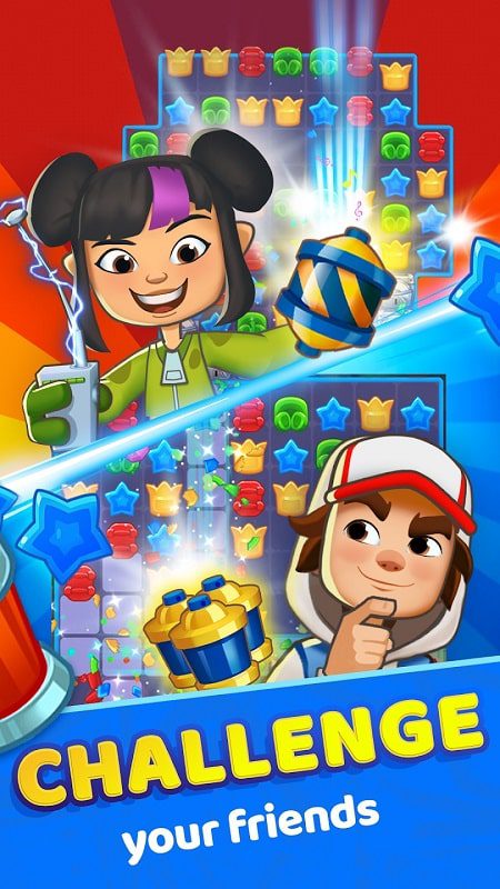 Subway Surfers Match MOD APK 1.15.0 with Unlimited Money and Boosters - My Complete Puzzle Walkthrough